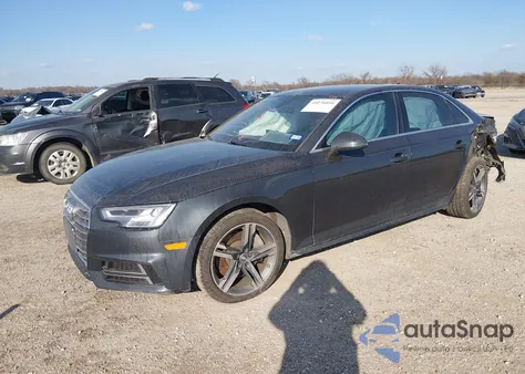 2018 Audi A4 2.0T Premium/2.0T Tech Premium из США, поврежденный, VIN WAUENAF49JA201816